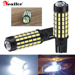 2xハイパワーT10 194 920 912 921 168 led canbusエクストリームブライト78 smd 3014チップ電球駐車場のバックアップ逆ワイドライト12v