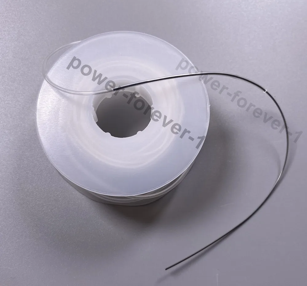 

1-Roll Dental Archwire Sleeve Elastomeric Thread Protection Tube Orthodontic Wires Sleevs 027" Empty Hollow Pipe Brackets