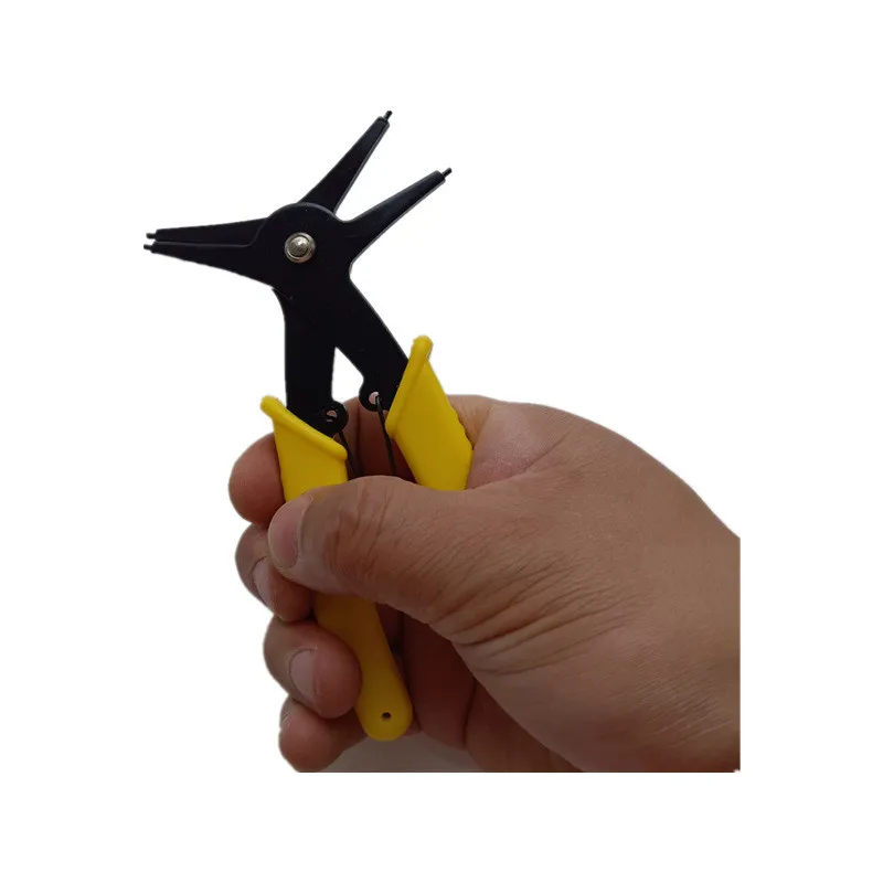 Pince à Circlip, anneau de retenue externe et interne, outil d'installation et de retrait à ressort, outils matériels deux en un 1 pièce