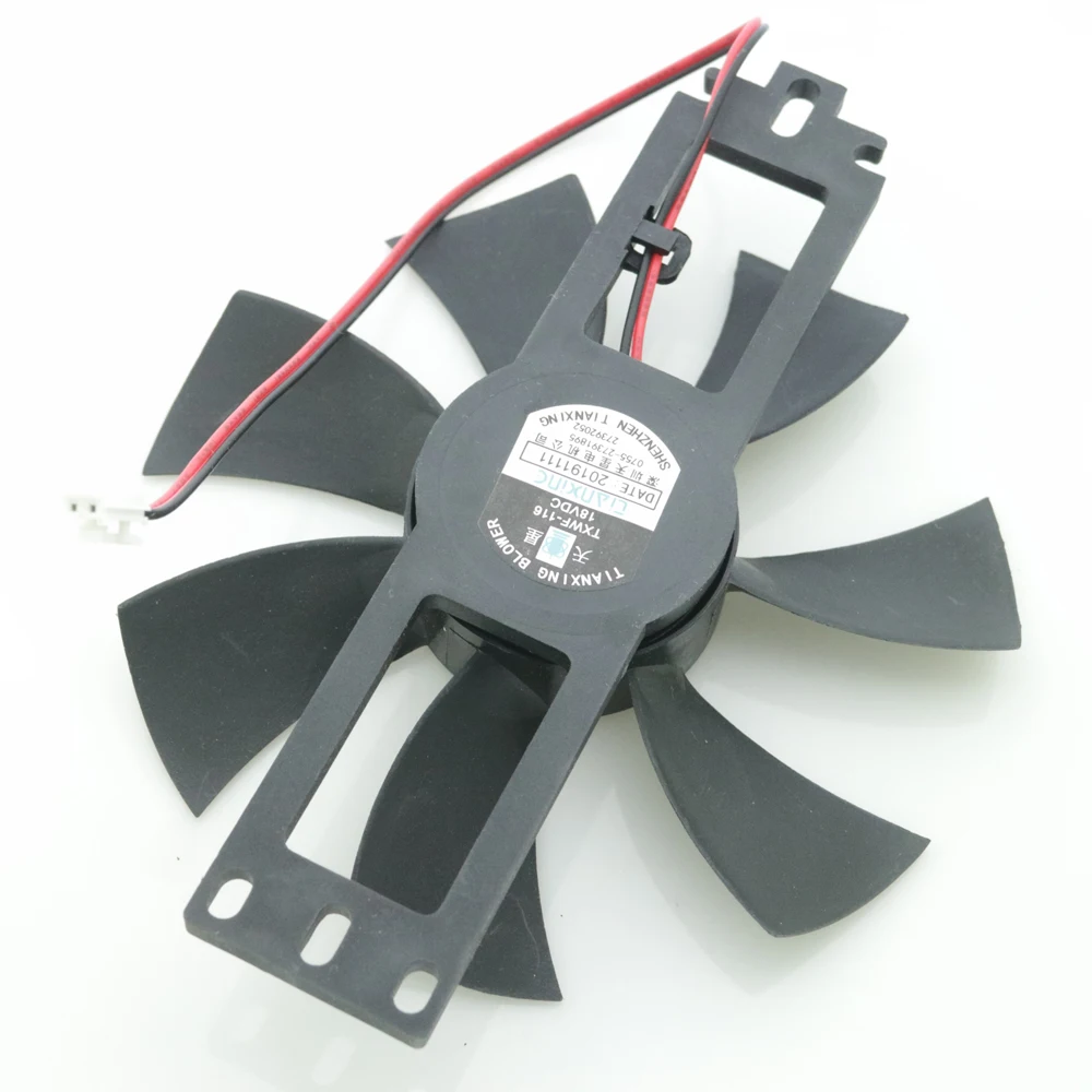 DC BRUSHLESS FAN TXWF-116 DC18V 11.6 centimetri Ventola di raffreddamento Per Fornello A Induzione Ventola Di Raffreddamento 2Pin