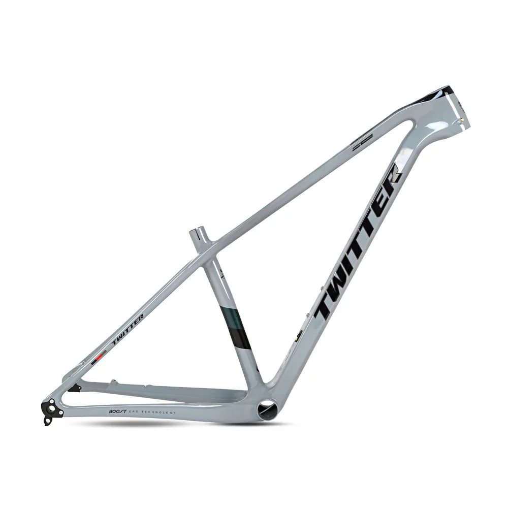 Twitter Warrior-Medium Carbon Fiber Mountain Bike Frame, Quick Release Barrel Pumping, 27.5 \