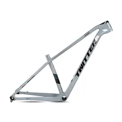 Twitter Warrior-Medium Carbon Fiber Mountain Bike Frame, Quick Release Barrel Pumping, 27.5 