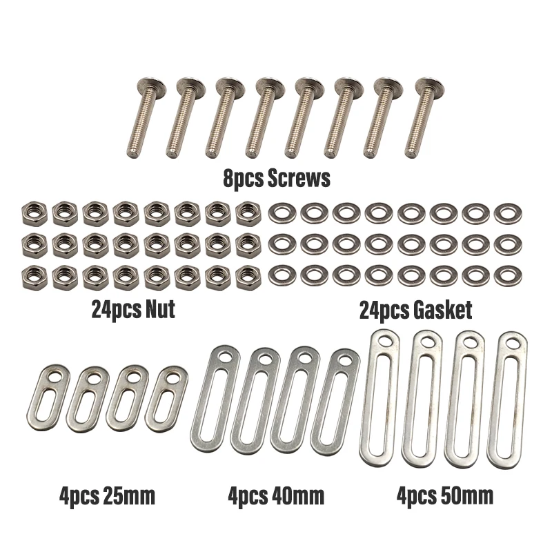 Head light Retrofit Tools Adapter Frame For 3.0 Koito Q5 Hella 3R Projector Lens Connecting Plates 25mm Modify Screws