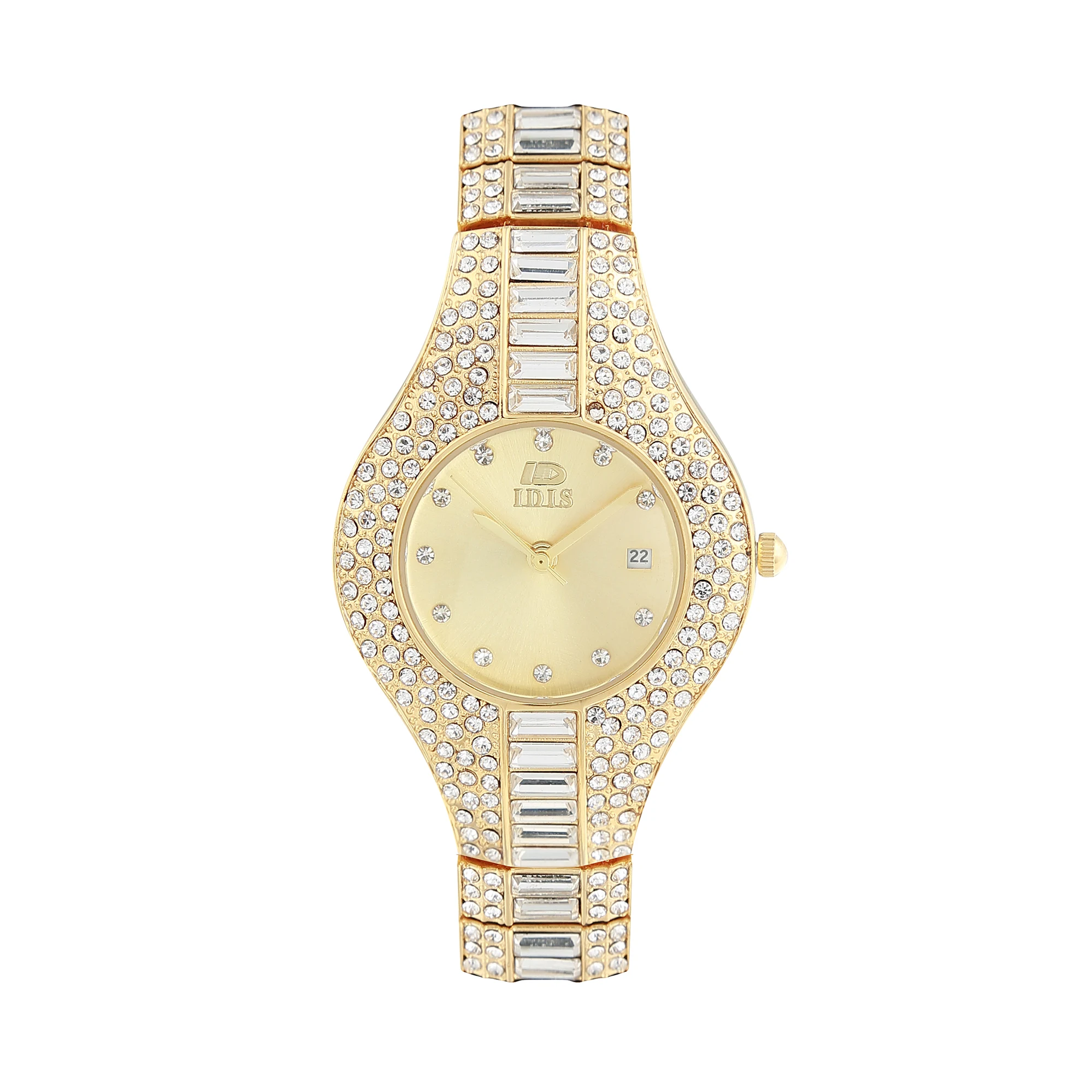 2021 IDIS Crystal Women Diamond Quartz Watches Luxury Ladies Small Women Watch For Female Clock