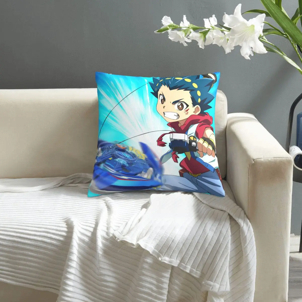 Beyblade Burst pillowcase printed cushion cover sofa waist pillow pillow cover