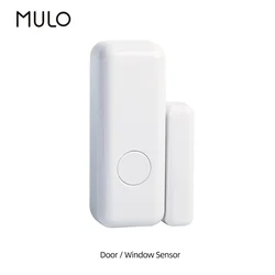 MULO Door Window Sensor Detectors Compatible with 433MHz Wireless Alarm System PG107 PG106
