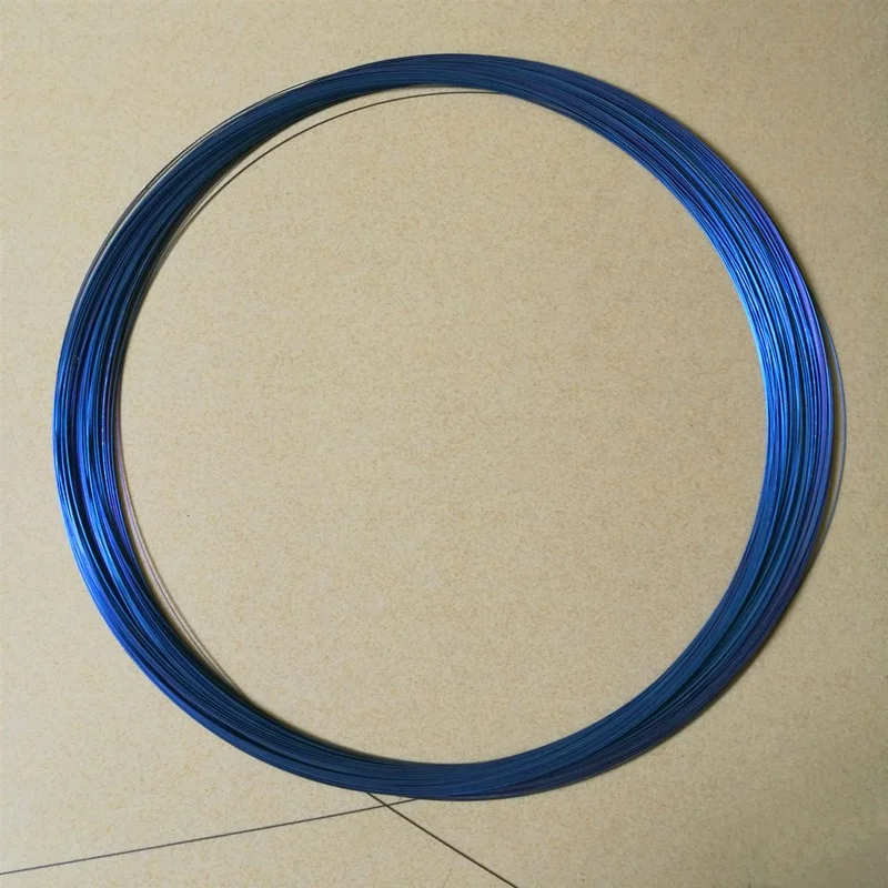 Nickel Titanium Alloy memory Steel Wire Super Elastic 0.6mm Purple Blue Yellow Memory Shrimp Fishing Balance Color Magic Wire