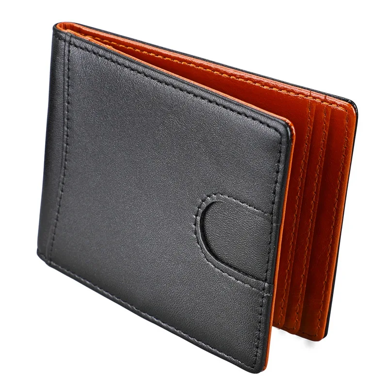 Rfid Credit Card Houder Carbon Fiber Wallet Mannen Metalen Geld Clip Portefeuilles 2 In1 Mens Card Cash Bankbiljet Houders Jongen id Kaarthouder