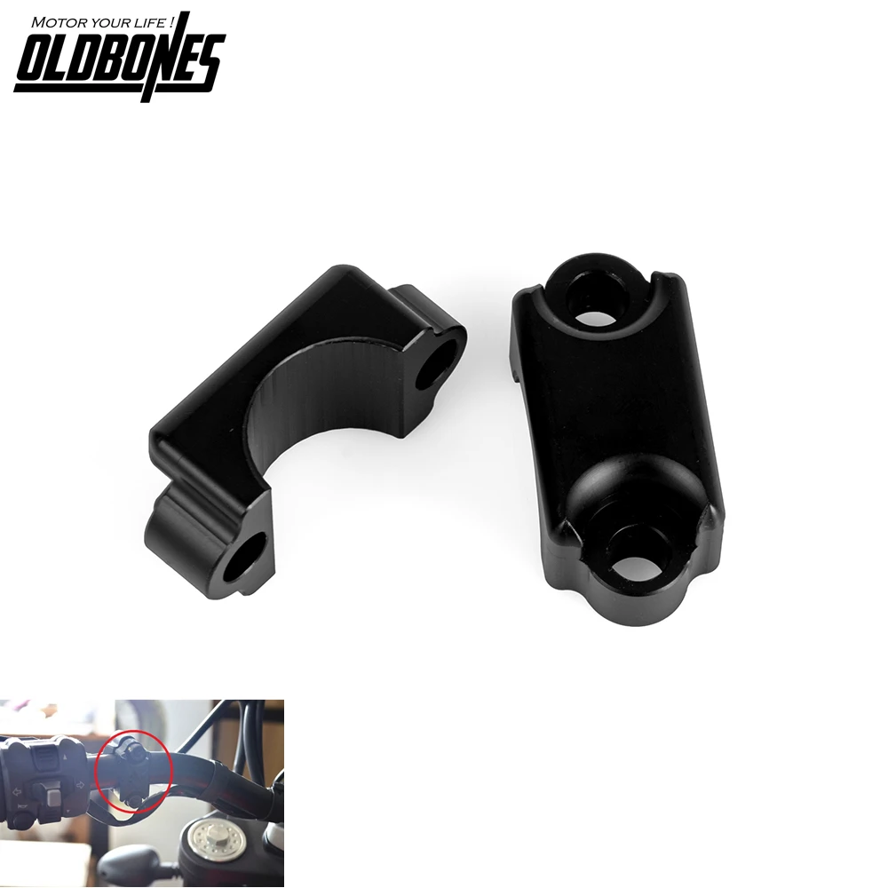 

Motorcycle Front Mirror Cap Accessories for Ducati Scrambler 800 Urban Icon Classic Enduro 2015 2016 Clamp Cover