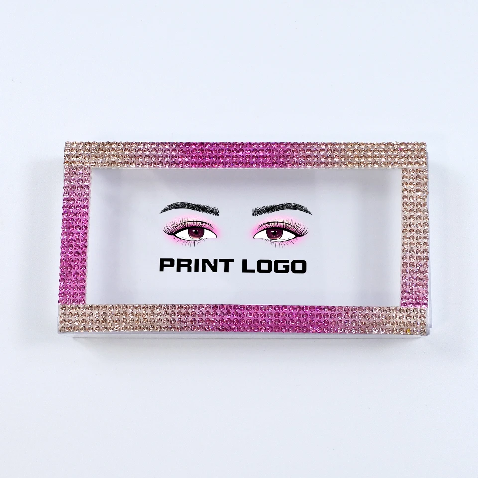 RED SIREN Lashes Box Case 3/10/30/50 Pcs 25mm Lash Packaging Private Label Cosmetics Custom Lash Boxes Packaging With Logo