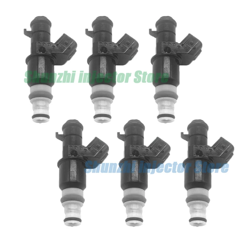 6pcs Fuel Injector Nozzle For 2003-2007 Honda CRV 2.0L 2.4L OEM:16450-RAA-A01 16450RAAA01 16450 RAA A01