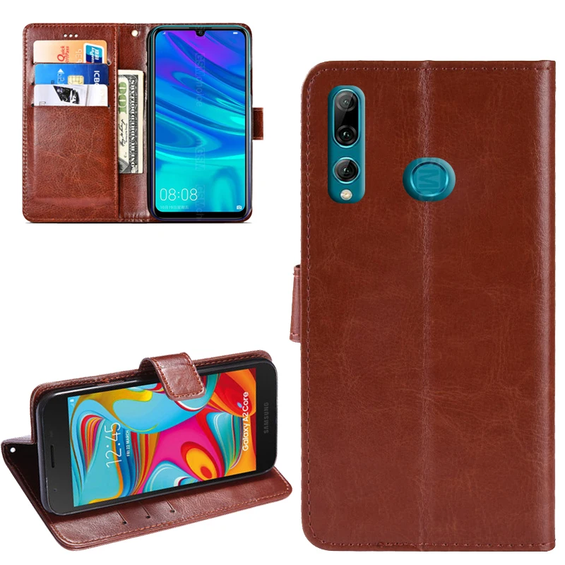 For Huawei Maimang 8 Core Flip Phone Case For Huawei Maimang 8 POT-AL00 Cover Luxury classic PU Leather Phone Case