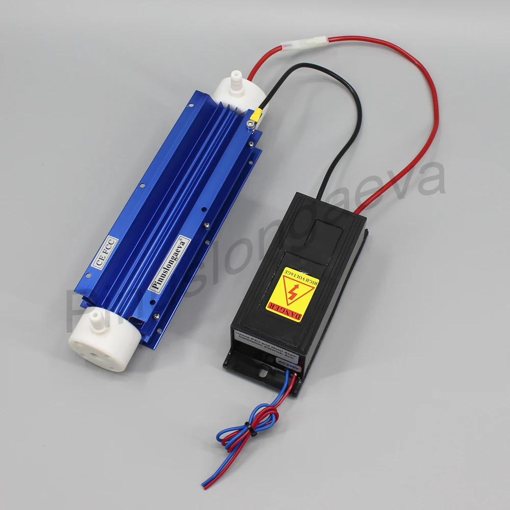 Pinus longaeva 10G/H 10grams Quartz tube type ozone generator Kit Corona discharge ozone oil device medical Ozone module