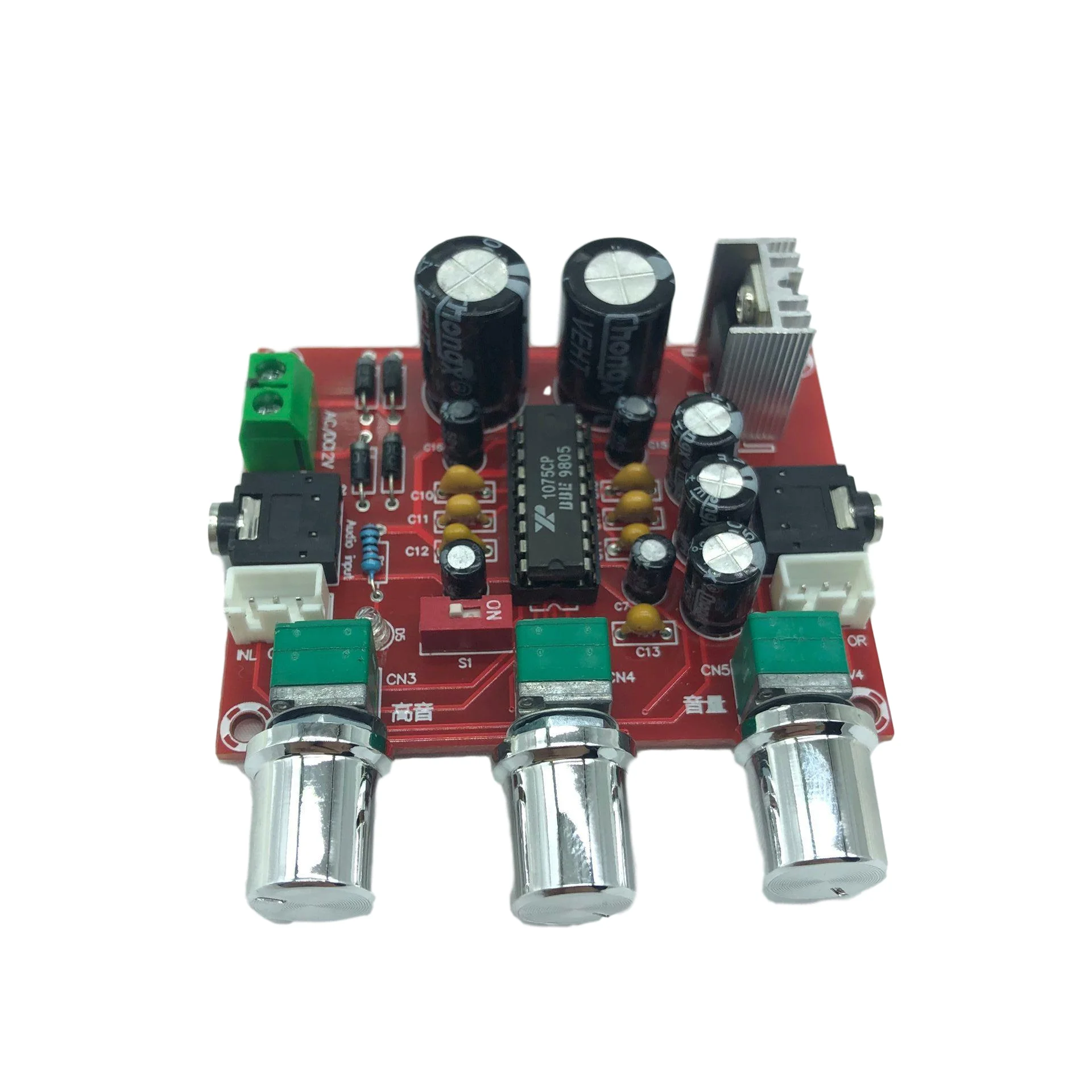 Placa de tono preamplificador BBE XR1075, ecualizador de ajuste de graves agudos de Audio, preamplificador de Control de tono, preamplificador