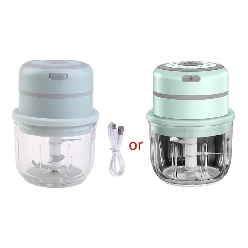 

Домашняя электрическая мясорубка, портативный блендер, спиральная овощерезка, Кухонный комбайн, Многофункциональный кухонный круглый измельчитель