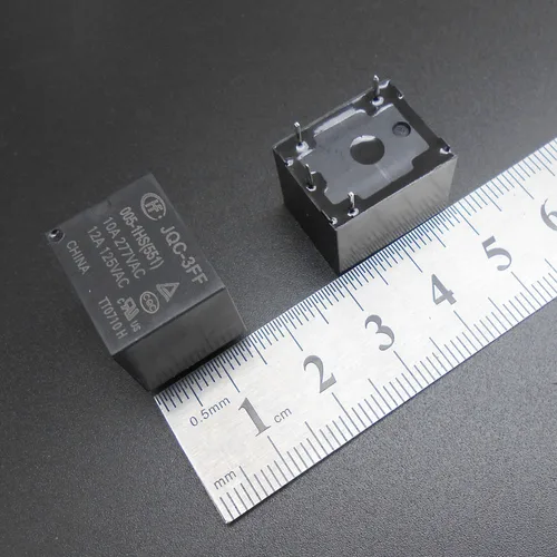Imagen 1 del producto HONGFA-relé de uso General, relé HF JQC-3FF 005 5VDC 9VDC 12VDC 24VDC-1HS(551) 5V DC 9V 12V 24V 4 pines 4 pines * FD903-906, 50 piezas