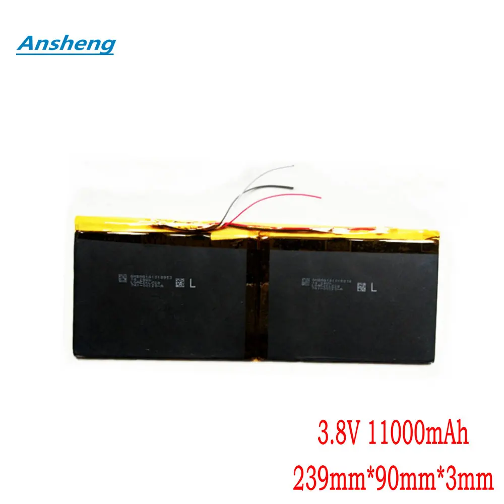 

Ansheng High Quality 3.7/3.8V 11000mAh 3090239 battery For Teclast X16 PLUS Tbook 11 Tablet PC