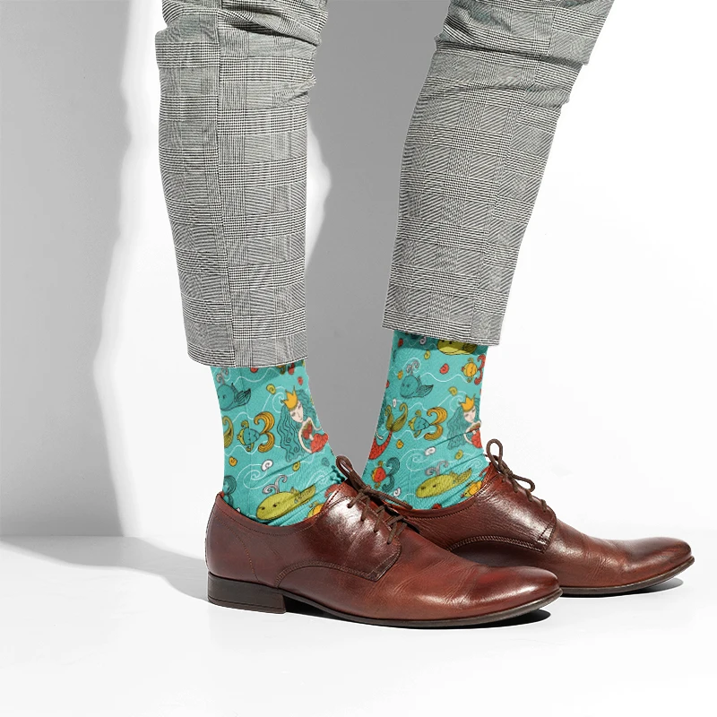 Fashion Cartoon Unicorn Women Cotton Socks Casual Kawaii Autumn High Ankle Female Socks Harajuku Warm Breathable Home Socks