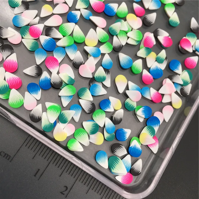 60g Feather Polymerclay,Soft Clay Sprinkles For Kids Diy/Craft Diy Making/Nail Art/Scrapbook Decoration/Craft Filler