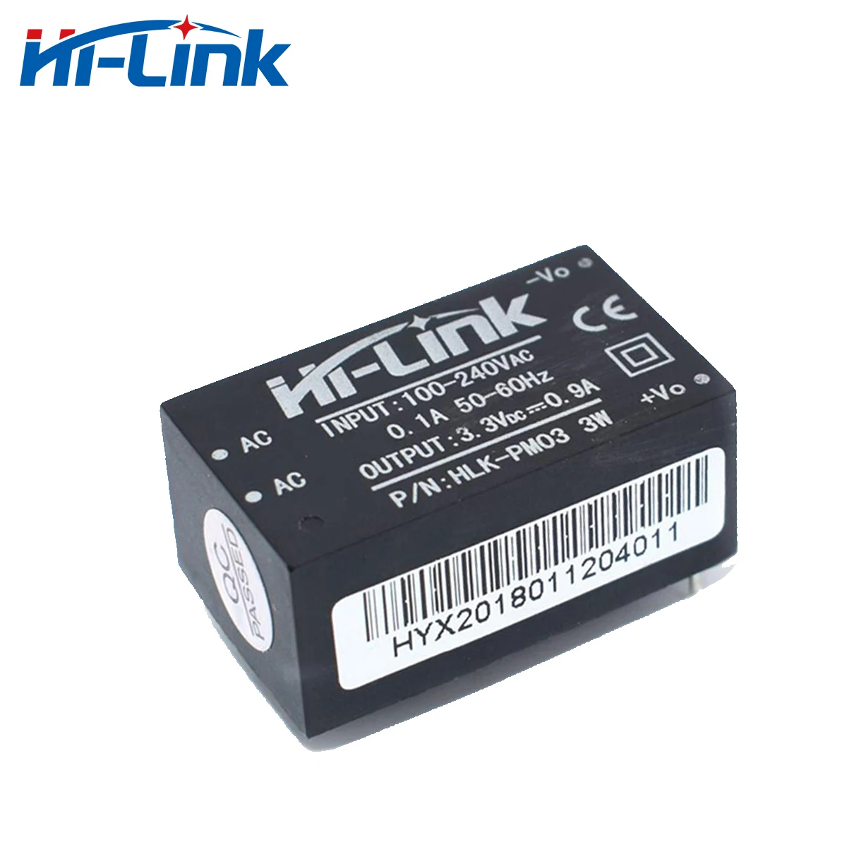 HLK-PM03 Hi-Link Original 220V to 3W 3.3V 1A AC DC Step-Down Power Supply Module