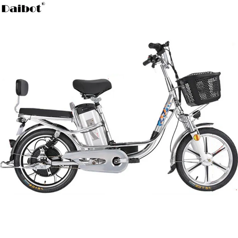 

Electric E-Bike Scooter Two Wheels Electric Bicycles With Removable Battery 18Inch 350W 20AH 80KM Portable Adult Electric Biycle