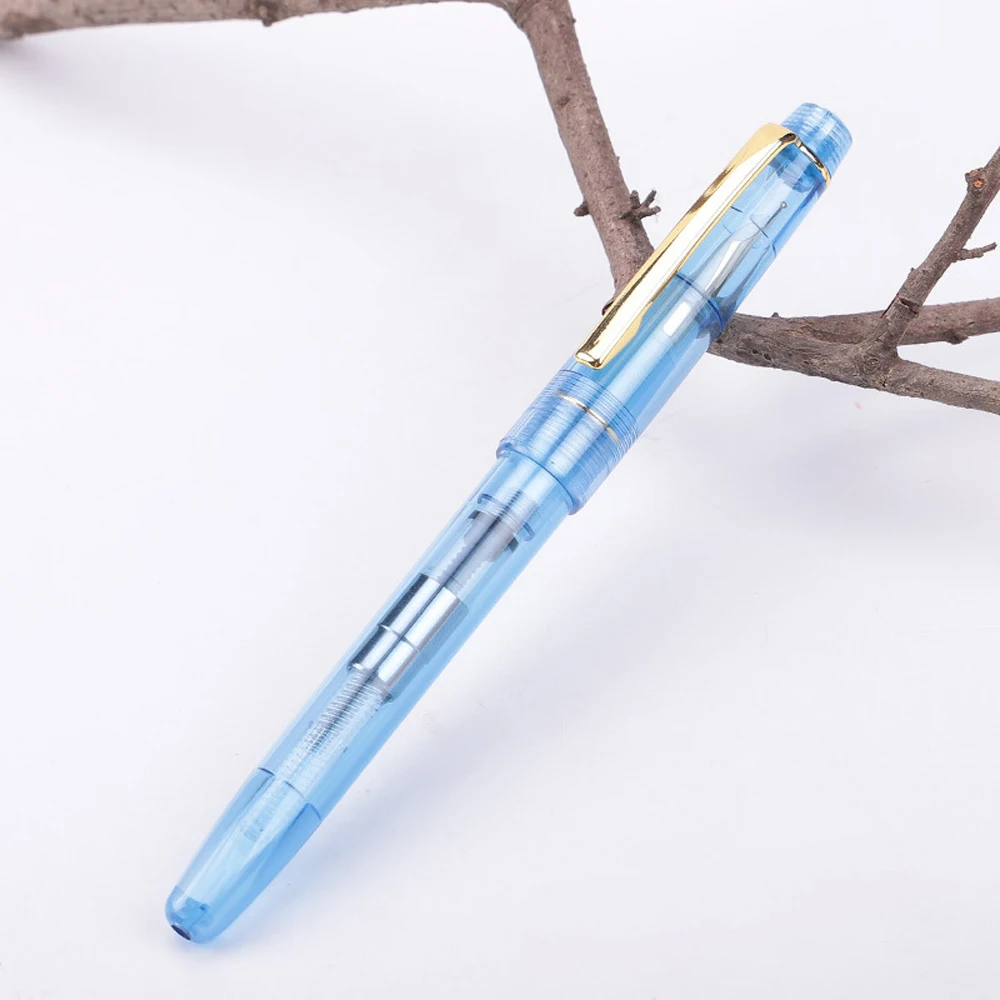 Transparente Farben Füll federhalter Kunst Kreation 0,5mm Kalligraphie Tinte Stift für Schul büro Schreib werkzeug Briefpapier Geschenk Stift – Detail 5