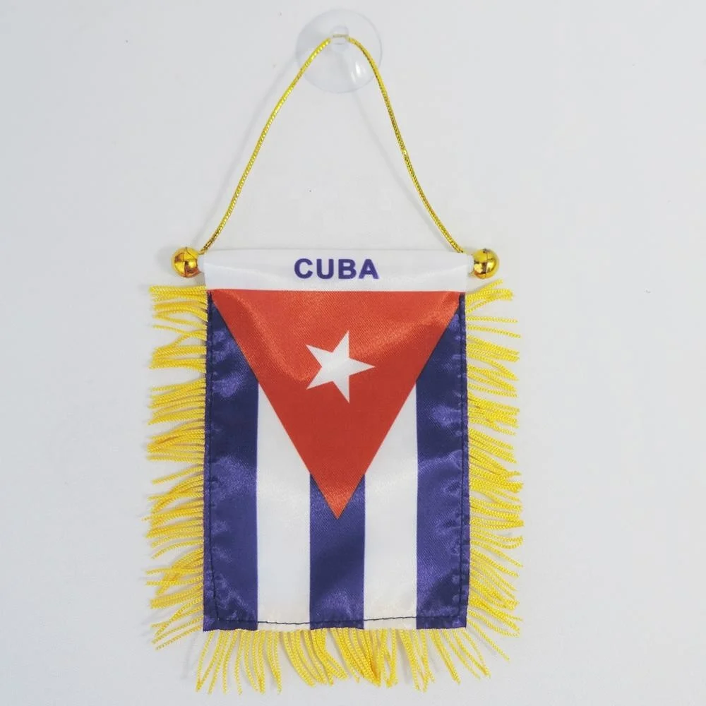 

Cuba custom national flag 8x10cm /10X15cm car window decoration flag