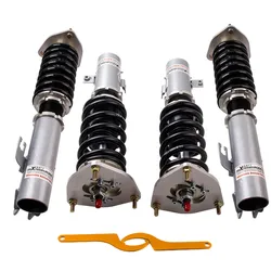 24 Adjsutable Damper Coilovers for Subaru Impreza WRX GC8 93-01 Struts 1993-2001 Coilover Shock Strut