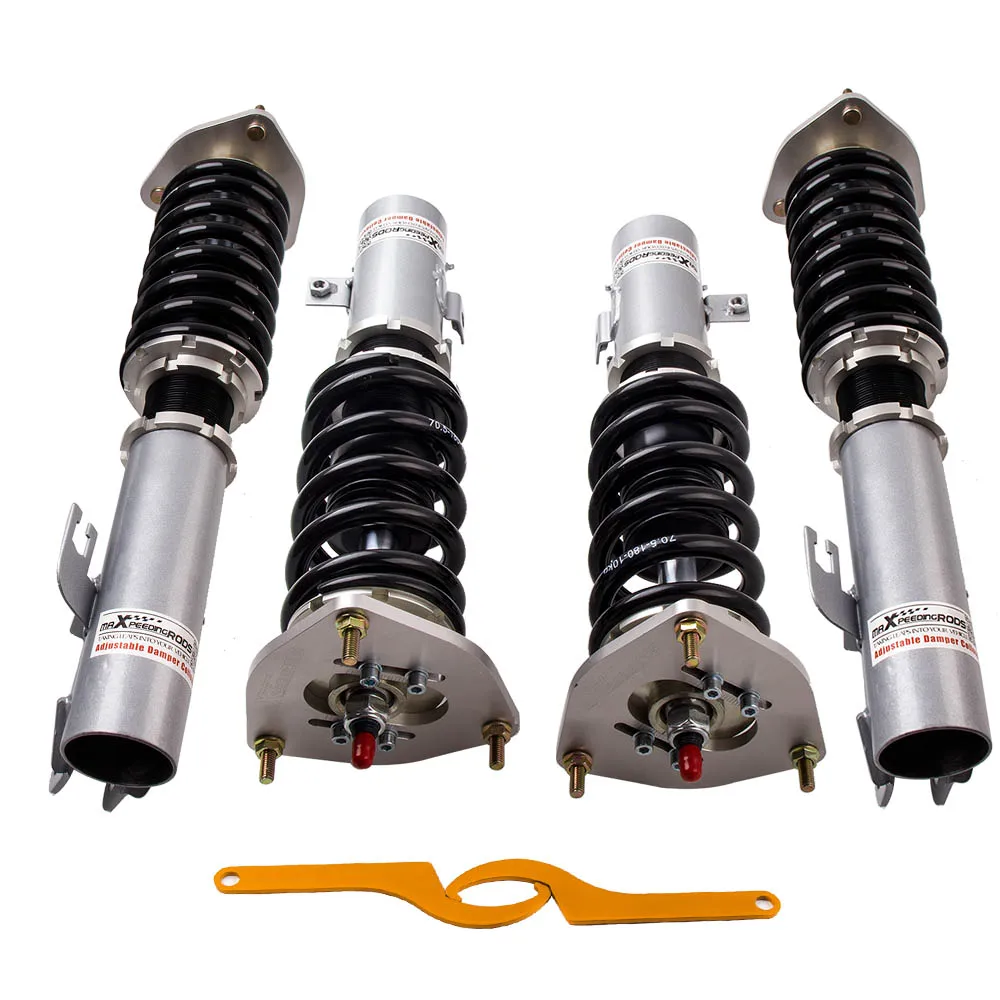 24 Adjsutable Damper Coilovers for Subaru Impreza WRX GC8 93-01 Struts 1993-2001 Coilover Shock Strut