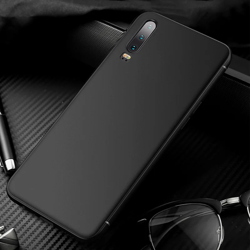 Soft Ultra Thin Case for Huawei P30 PRO Lite Matte Silicone Anti-fingerprint Flexible Back Cover for Huawei P30 P30PRO P30LITE