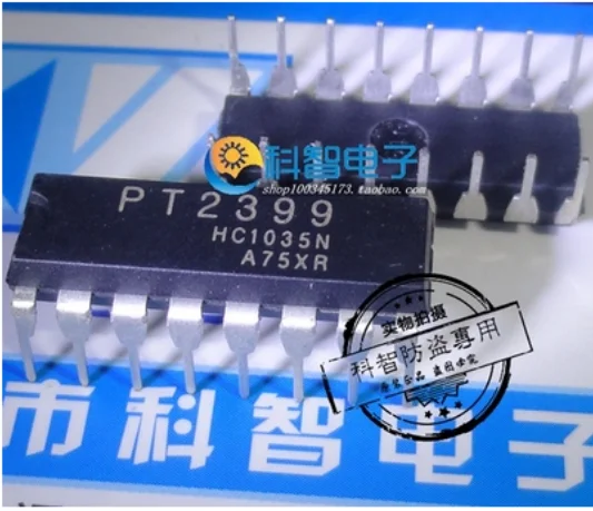 Free Shipping 100% Original 50pcs PT2399 DIP-16