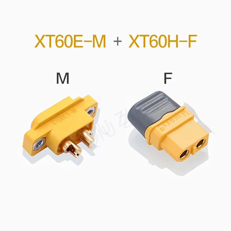 Amass-LiPo battery for xt60 xt-60 XT 60 xt90 xt60h xt60l xt60u xt60pw xt30u xt90s T deAN EC3 EC5 as150 xt150 xt30pw xt90pw, 2PCs