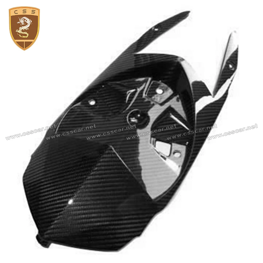 CSSCAR Motorcycle Fairing Kit For BMW S1000RR 2015-2019 REAR UNDERTRAY Carbon Fiber Black Seat Motorcycles Bodywork 2-019