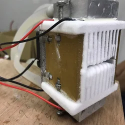 DIY 120W TEC Peltier Semiconductor Refrigerator Water-cooling Air Condition Movement for Refrigeration and Fan