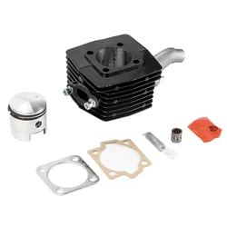 80cc 40mm Motor Motor Zylinder Kolbenbolzen Set Fit Für Motorisierte Fahrrad Motor Schwarz