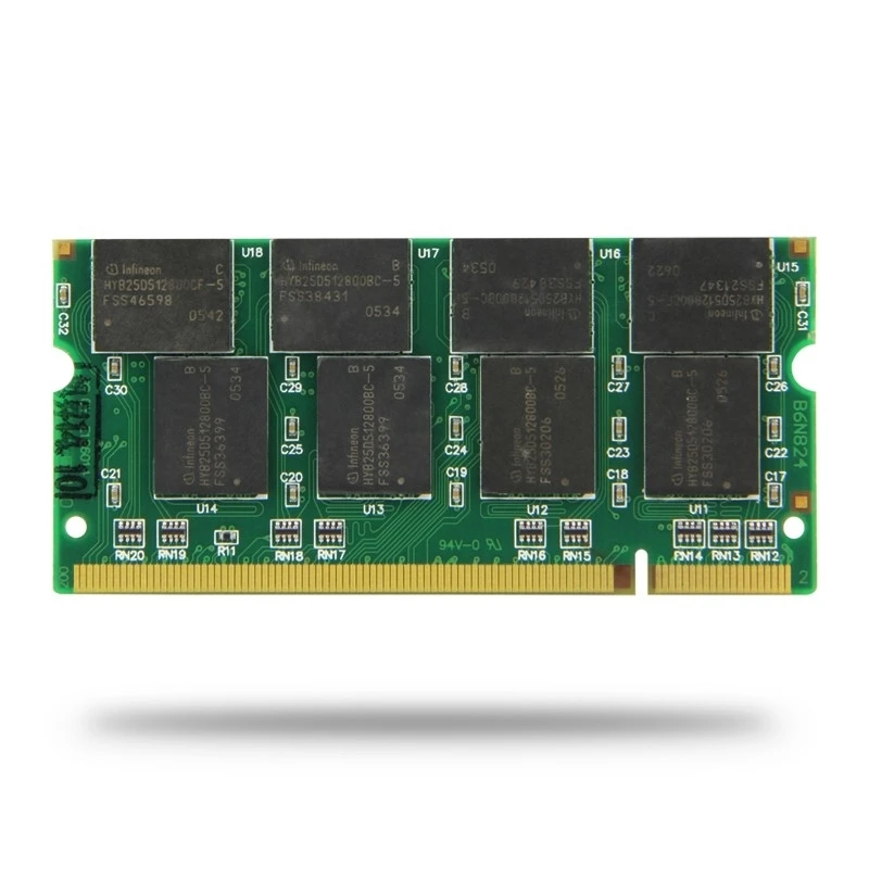 Laptop Memory Ram DDR PC-2700 400MHZ 1GB 200PNS For Notebook Computer Sodimm Memoria Rams SO-DIMM DDR 333/266 1GB PC3200