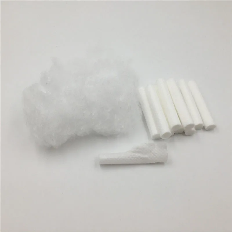 100 Teile/los 8x51mm Aromatherapie baumwolle Dochte Inhalator Refill Docht Stick Paket