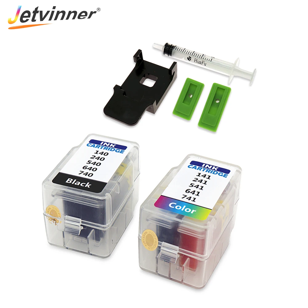 Jetvinner Refillable Ink Cartridge PG740 CL 741 Compatible Ink Cartridges For Canon pixma MX517 MX437 MX377 MG4170 MG3170 MG2170