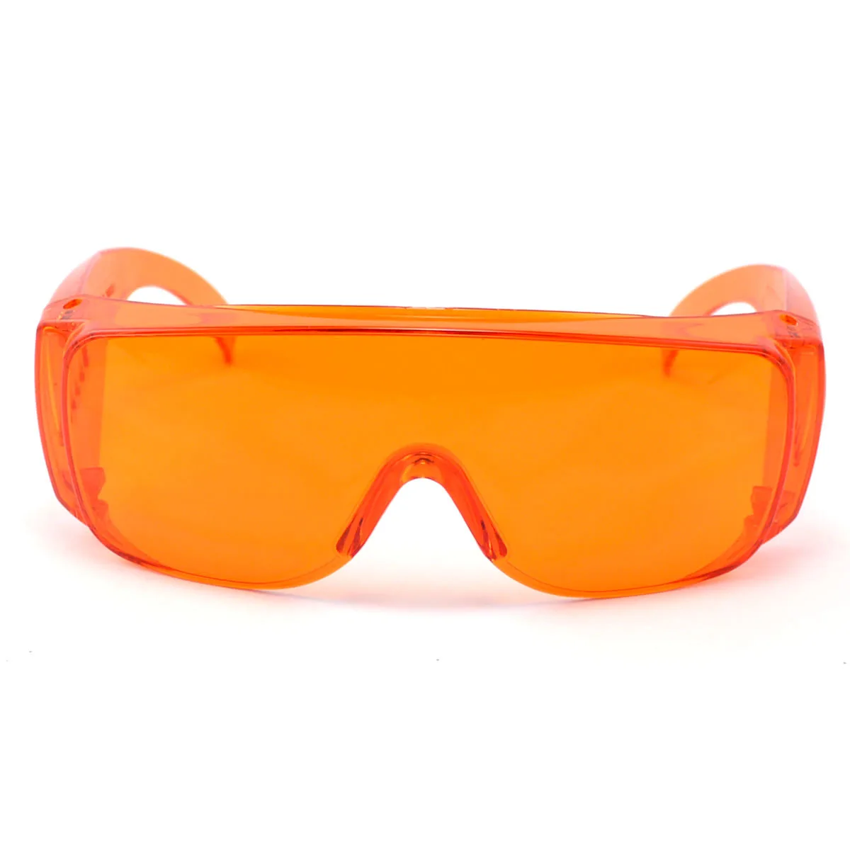 

The blocking wavelength is in the range of 450nm-505nm, and the light source is orange observation glasses