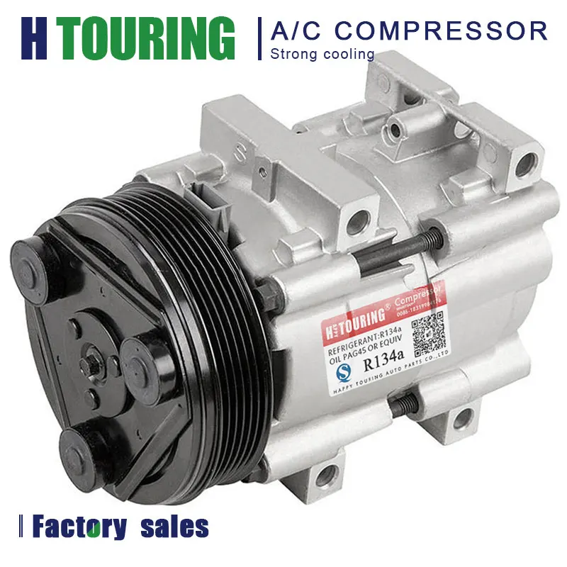 

FS10 AC Compressor For FORD EXPLORER 3.0 F77H19D629CA F77Z19703AB F4DZ19703A F6DZ19703AA E7VY19703A F77H-19D629-CA F0TZ19703G