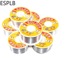 100G Rosin Solder Wire Tin B-1 63/37 CF-10 Flux 2.0% 0.5/0.6/0.8/1.0/1.2/1.5/2.0mm Welding Soldering Iron Cord Reel