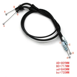 Motorcycle Throttle Cables Lines for Suzuki SV650 SV1000 U U2 K2 K3 K5 A UA K7 58300-16GA0  Clutch Cable Steel Wire Brake Cables