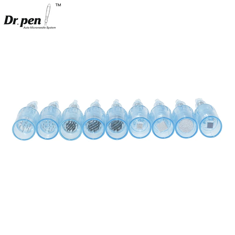 Dr. Pen Ultima X5 Cartridges 30 PCS Screw Slot Needles 9 12 24 36 42 PIN Nano Cosmetic Tips Disposable Replacement Parts