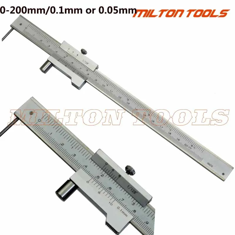 0-200mm Vernier Caliper with Carbide Scriber