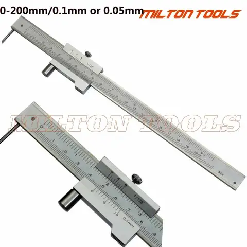 0-200mm Vernier Caliper with Carbide Scriber ETOPOO