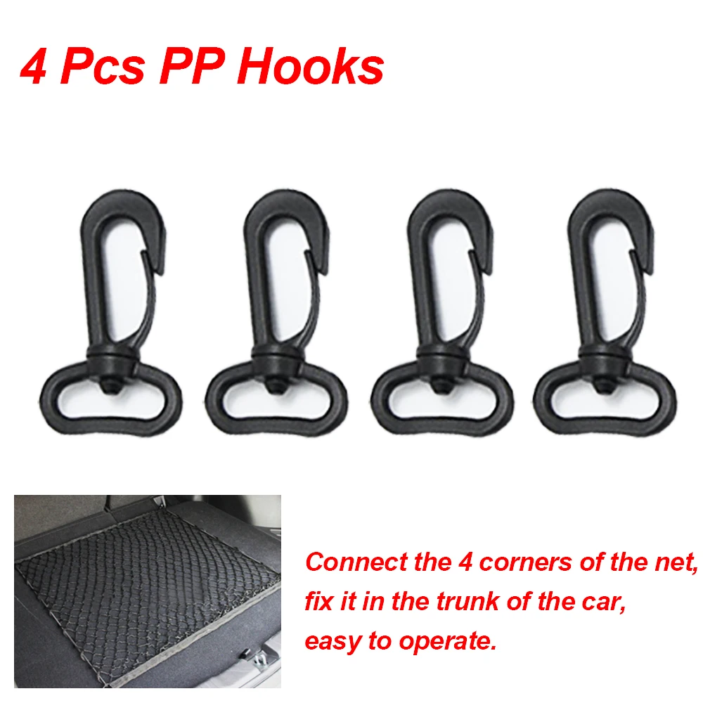 70x70cm Universal Car Trunk Luggage Net Cargo Organizer Storage Nylon Stretchable Elastic Car Interior Mesh Network Pocket