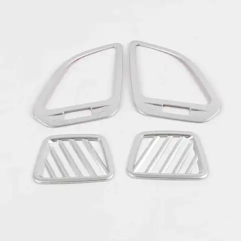 Для Hyundai IX35 2010 2011 2012 2013 2014 2015 аксессуары для интерьера автомобильный Стайлинг искусственная отделка рамка для выхода переменного тока