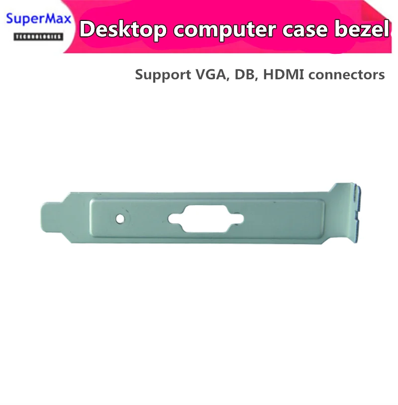 

Desktop computer case baffle VGA DB head HDM single I dual hole serial graphics block PCI full-height bezel 5pcs free shipping