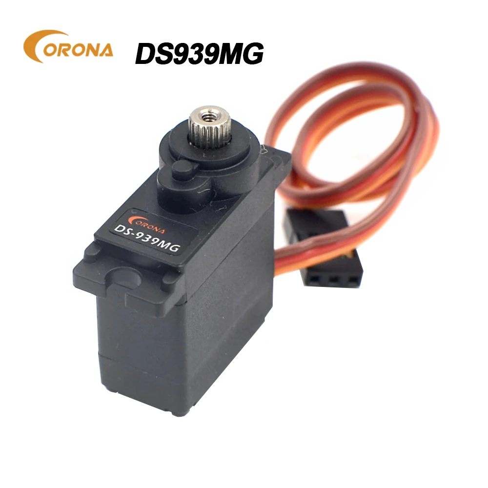 Corona-servomotor de metal ds939mg, 2.5kg/12.5 sec/g, para avião rc, robô modelo