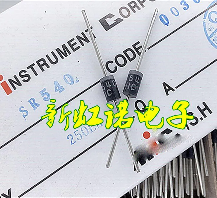 

5Pcs/Lot New Original SR540 = SB540 into 5 a schottky diode 40 v Integrated circuit Triode In Stock